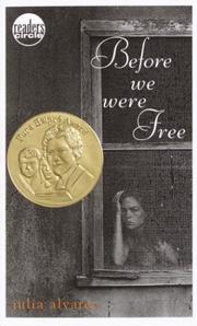 Cover of: Before We Were Free (Readers Circle)