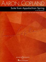 Cover of: Appalachian Spring Suite: for Violin and Piano