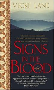 Cover of: Signs in the Blood