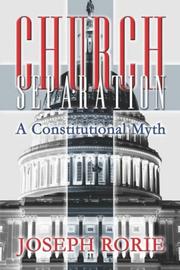 Cover of: Church Separation | Joseph Rorie