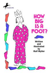 Cover of: How Big Is a Foot?