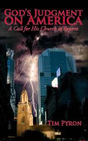 Cover of: God's Judgment on America: A Call for His Church to Repent