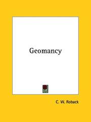 Cover of: Geomancy