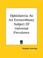 Cover of: Ophiolatreia As an Extraordinary Subject of Universal Prevalence