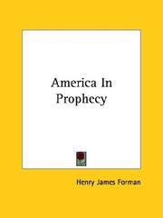 Cover of: America in Prophecy