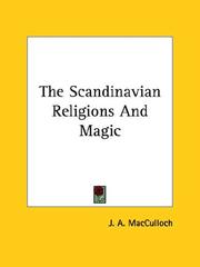 Cover of: The Scandinavian Religions and Magic