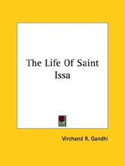 Cover of: The Life of Saint Issa by Virchand R. Gandhi