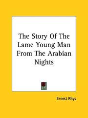 Cover of: The Story of the Lame Young Man from the Arabian Nights