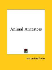 Cover of: Animal Ancestors