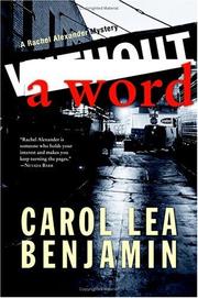 Without a Word by Carol Lea Benjamin