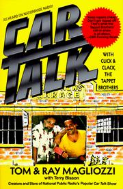 Cover of: Car talk: with Click and Clack, the Tappet brothers