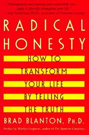 Cover of: Radical honesty