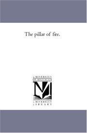 Cover of: The Pillar of Fire