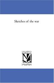 Cover of: Sketches of the war