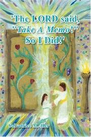 Cover of: The Lord Said,
