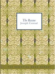Cover of: The Rescue (Large Print Edition) by Joseph Conrad