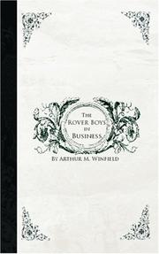 Cover of: The Rover Boys in Business: or The Search For The Missing Bonds