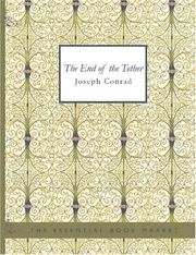 Cover of: The End of the Tether (Large Print Edition) by Joseph Conrad