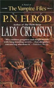 Cover of: Lady Crymsyn (The Vampire Files) by P. N. Elrod