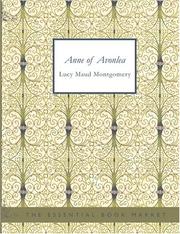 Cover of: Anne of Avonlea (Large Print Edition) by Lucy Maud Montgomery