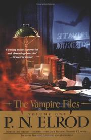 Cover of: The vampire files