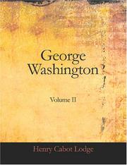Cover of: George Washington, Volume II (Large Print Edition)