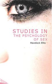 Studies in the Psychology of Sex, Vol. III by Havelock Ellis