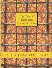 Cover of: The Souls of Black Folk (Large Print Edition) by W. E. B. Du Bois