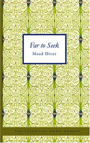Cover of: Far to Seek by Katherine Helen Maud Marshall Diver