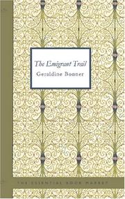 Cover of: The Emigrant Trail