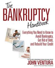 Cover of: The Bankruptcy Handbook by John Ventura