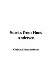 Cover of: Stories from Hans Andersen by Hans Christian Andersen