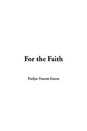 Cover of: For the Faith