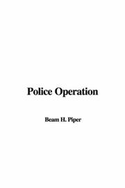 Cover of: Police Operation