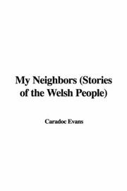 Cover of: My Neighbors (Stories of the Welsh People)