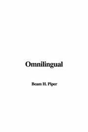 Cover of: Omnilingual