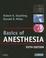 Cover of: Basics of Anesthesia