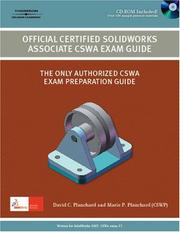 Cover of: Official Certified Solidworks Associate CSWA Exam Book