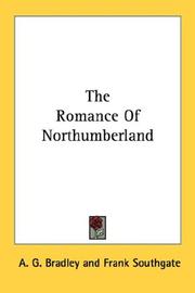 Cover of: The Romance Of Northumberland
