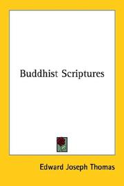 Cover of: Buddhist Scriptures