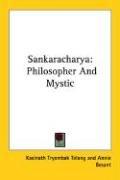 Cover of: Sankaracharya: Philosopher And Mystic