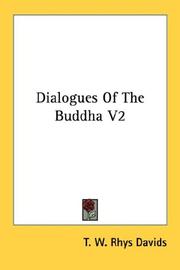 Cover of: Dialogues Of The Buddha V2
