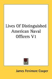Cover of: Lives Of Distinguished American Naval Officers V1