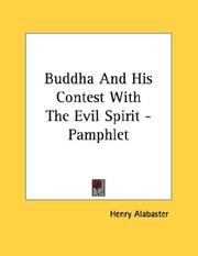 Cover of: Buddha And His Contest With The Evil Spirit - Pamphlet by Henry Alabaster
