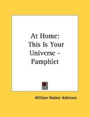 Cover of: At Home: This Is Your Universe - Pamphlet