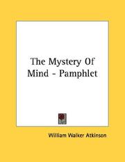 Cover of: The Mystery Of Mind - Pamphlet