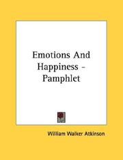 Cover of: Emotions And Happiness - Pamphlet