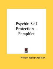 Cover of: Psychic Self Protection - Pamphlet