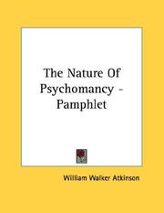 Cover of: The Nature Of Psychomancy - Pamphlet