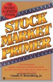 Cover of: Stock Market Primer by Claude N. Rosenberg